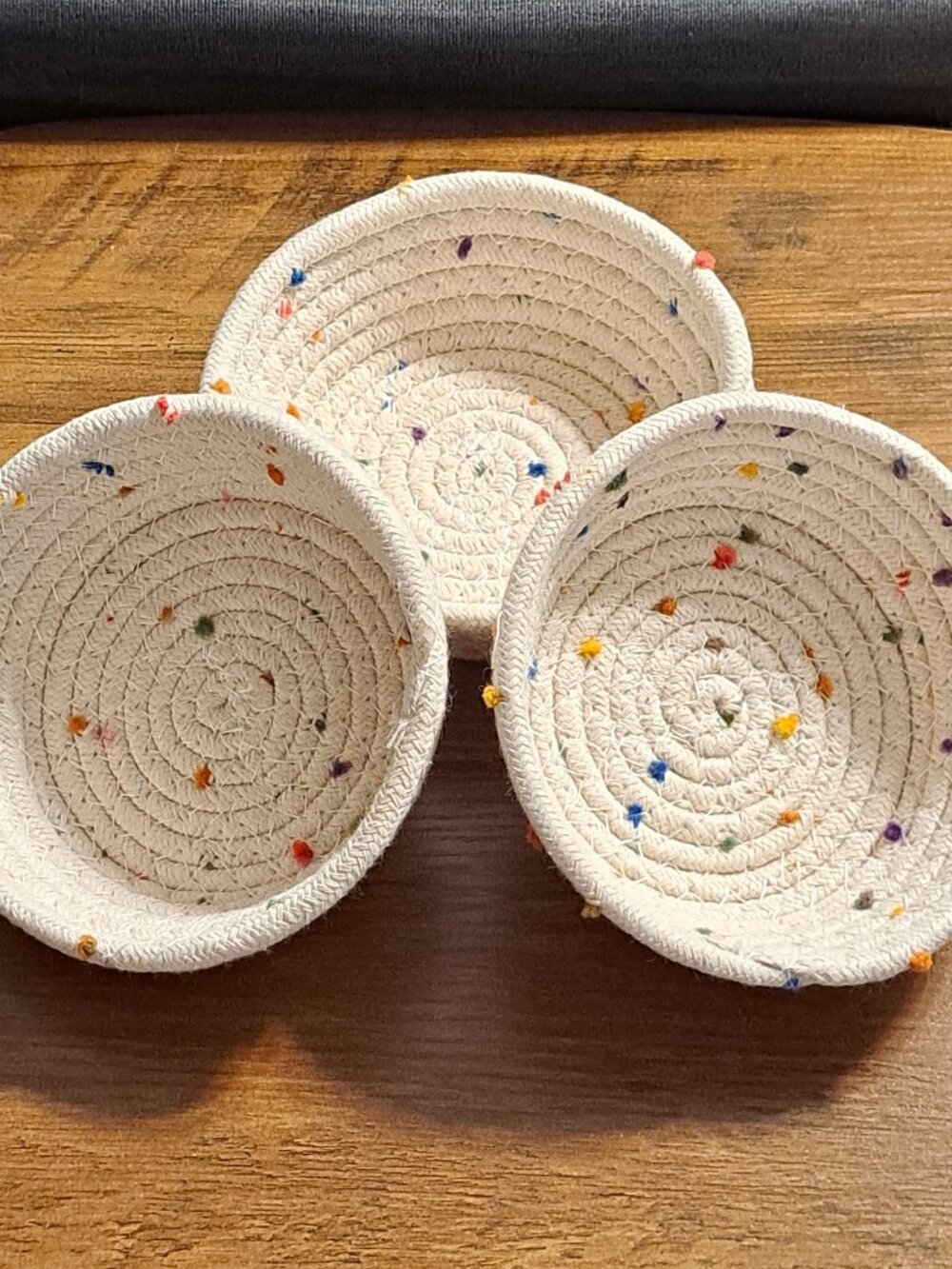 Small Nesting Rope Baskets